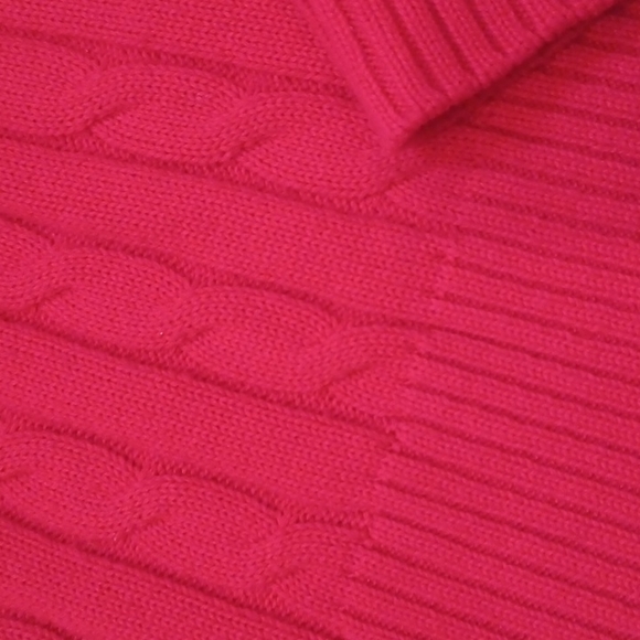 Calvin Klein Cable Knit Cowl Neck Sweater - Picture 3 of 7